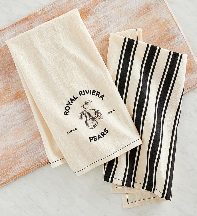 Harry & David&trade; Kitchen Towels - Set of 2